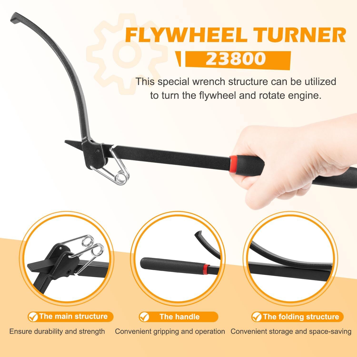23800 Flywheel Turner Flex Plate Holder Flywheel Turning Tool Universally