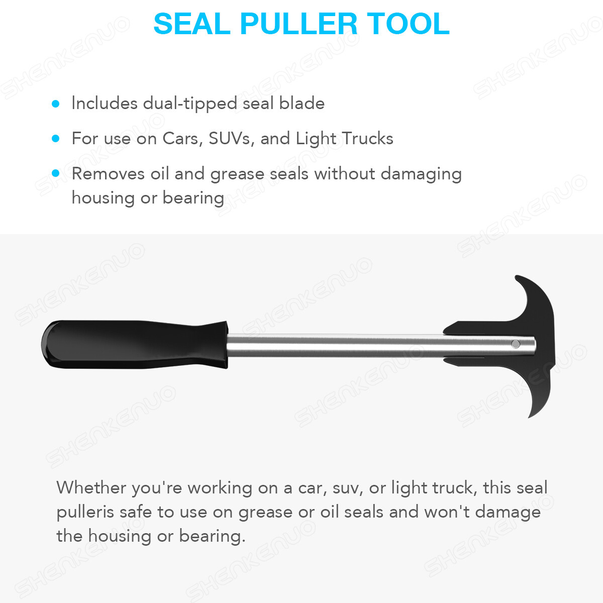 ATE PRO DUAL HOOK SEAL PULLER OIL REAR MAIN CRANKSHAFT TRANSMISSION O-RING 90270
