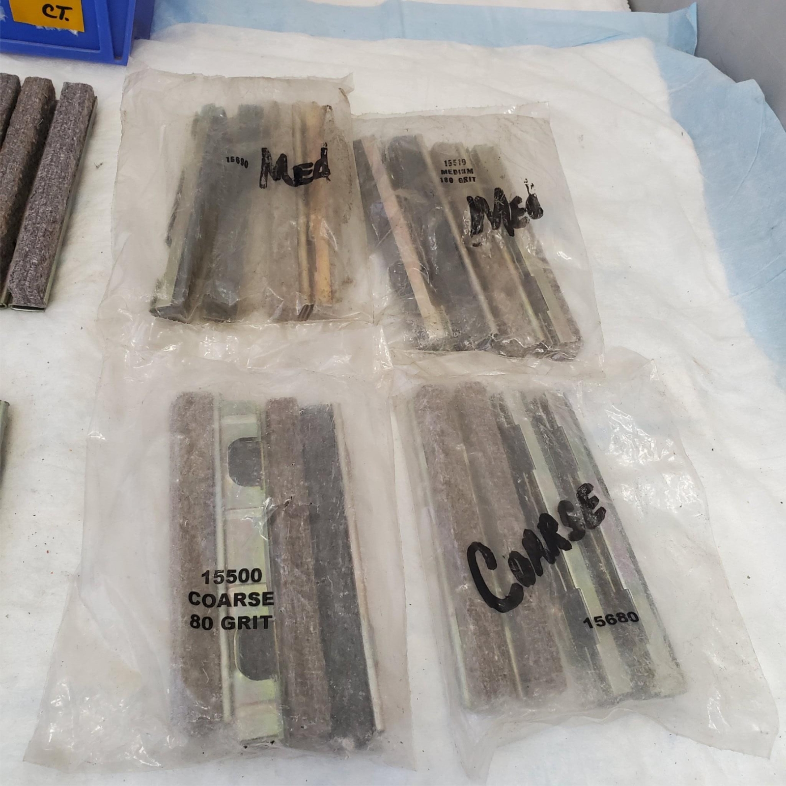 Lot of 45 Lisle 15500 15680 Grit Stones LOT123