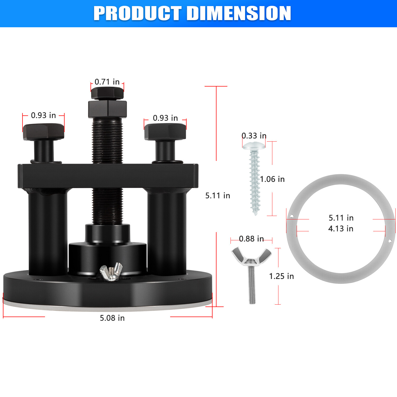 W541589023300 Front Crankshaft Seal Remover/Installer Tool for DD13/DD15 Engines