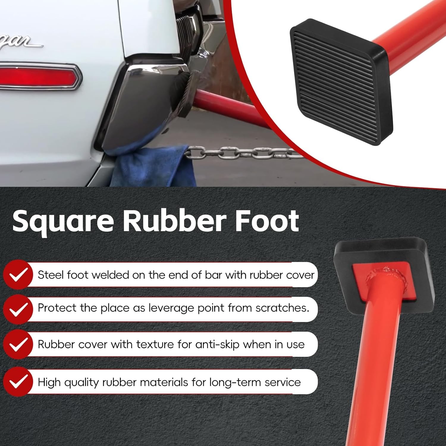 77175 Auto Body Alignment Bar Pulling Stick Tool for Car Repair Length 52.6 Inch