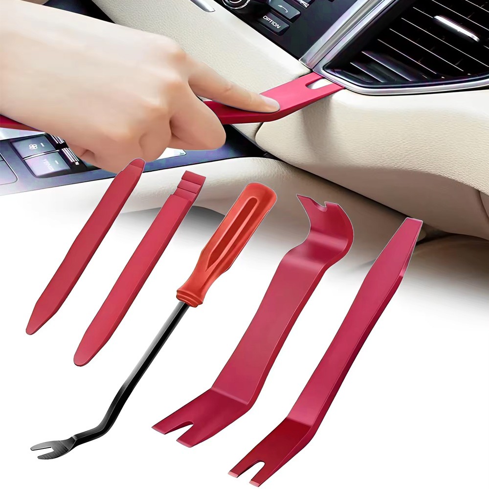 Car Trim Removal Tool Kit Set Door Panel Fastener Auto Dashboard Plastic Tools