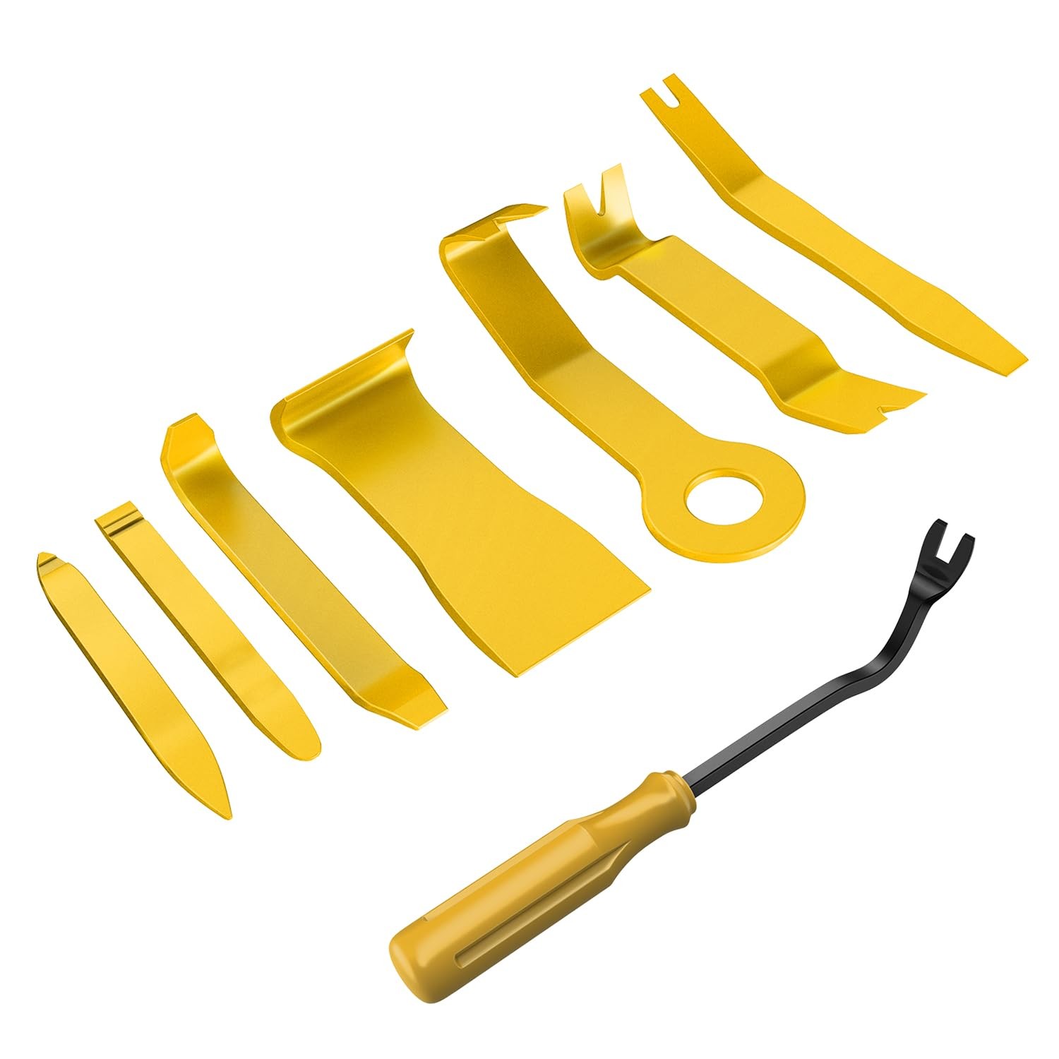 GOOACC 8PCS Auto Trim Scratch Removal Tool Car Audio Dash Panel Window Molding