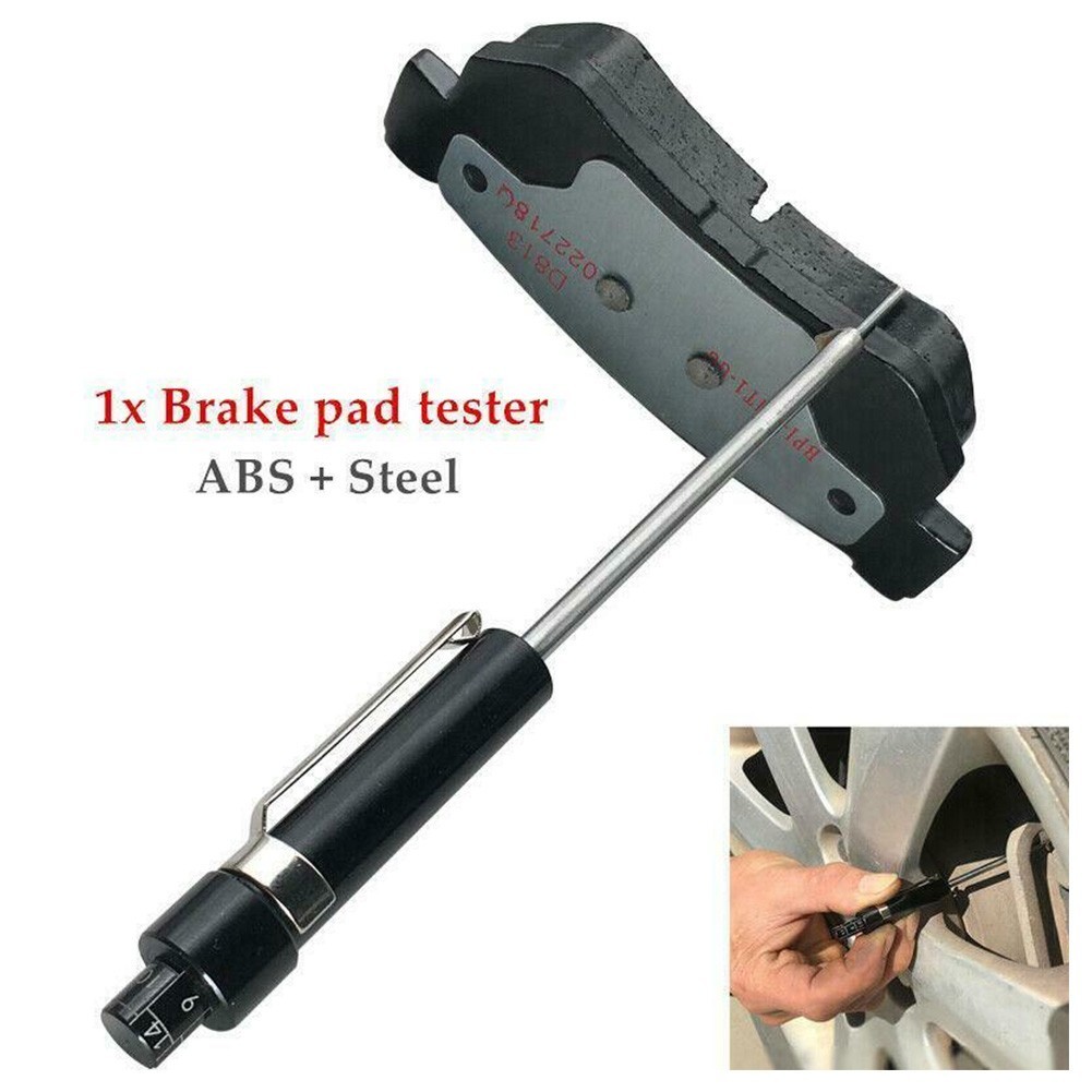 Vehicle Brake Pad Gauge Tester Measuring Tools Measurment 13.5 X 1.3cm