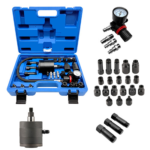 Air Pneumatic Vibration Injector Puller Remover Tool Set Remove Seized Injectors