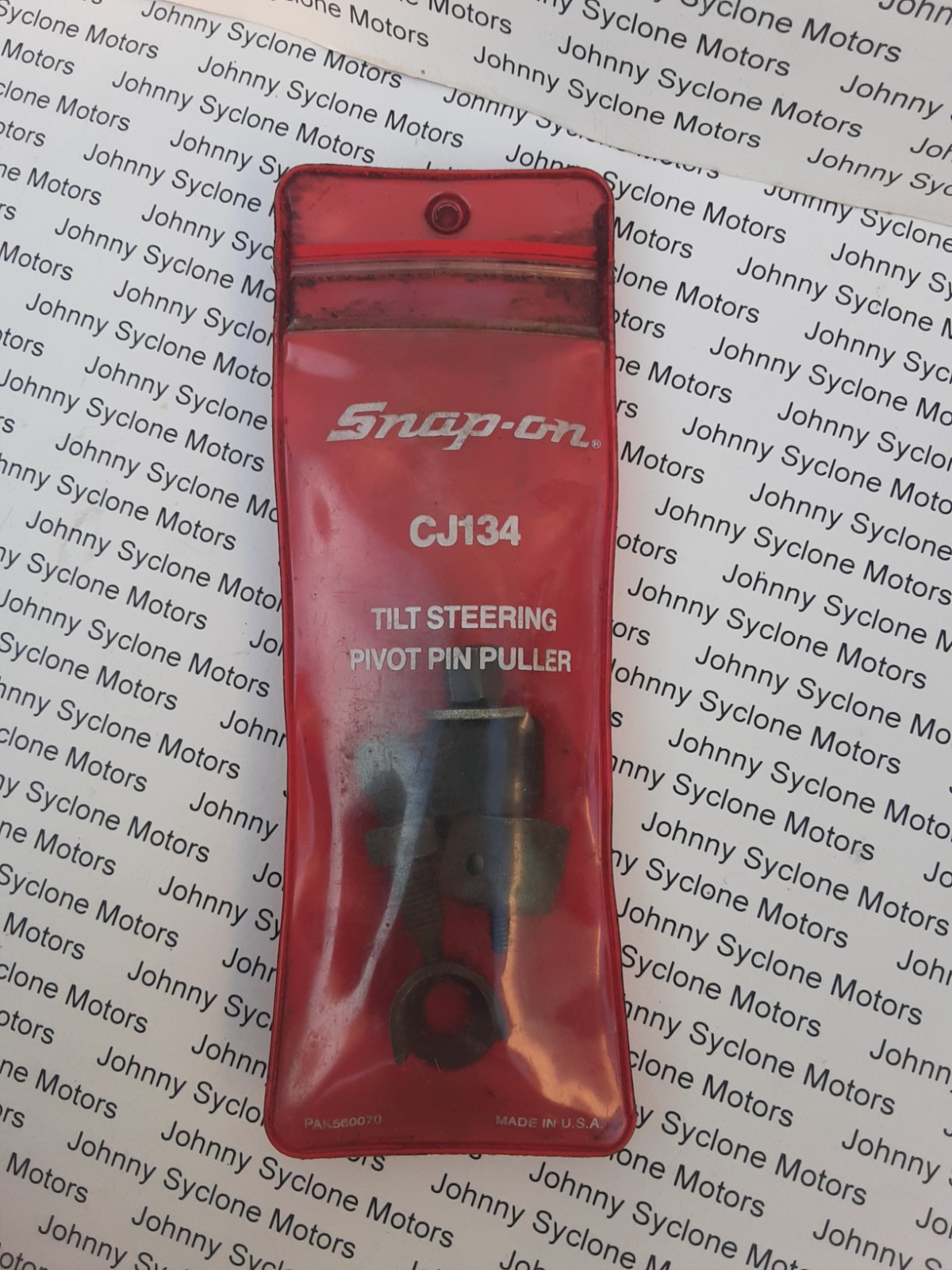 SNAP ON TILT STEERING PIVOT PIN PULLER EXTRA PARTS USED