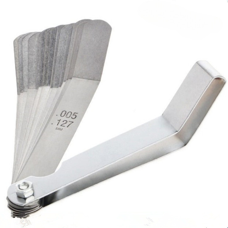 Valve Screw Adjusting Spanner Tools Motorcycle Feeler Gauge Engine Clearance