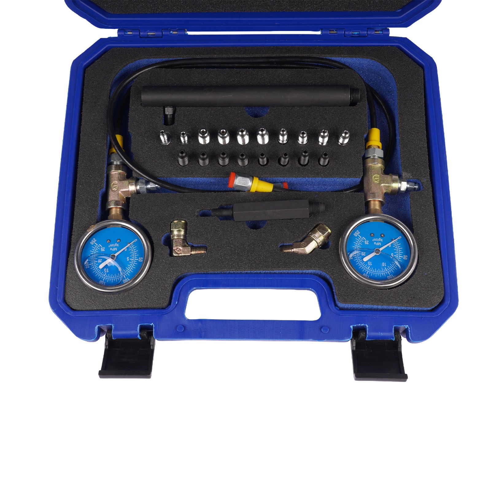 Universal Brake Oil Pressure Gauge, Oil Pressure Tester Kit, ABS, 0-3500PSI NEW