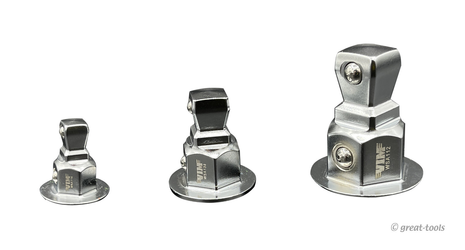 WOBBLE SOCKET ADAPTER SET – adapters for wrenches – automotive hand tools