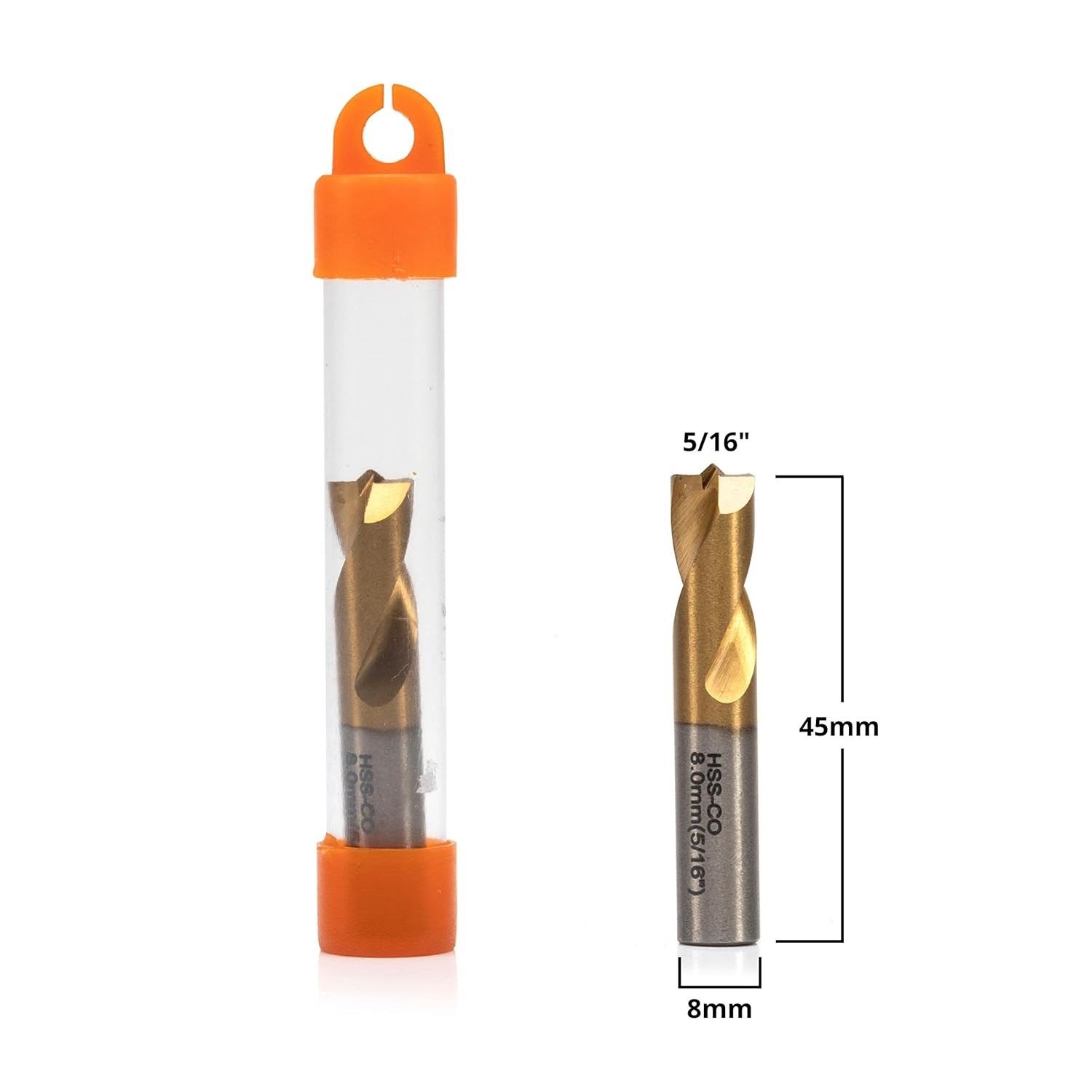 Neiko 10052A Spot Weld Drill Bits, High Speed Cobalt Steel with 1 Piece