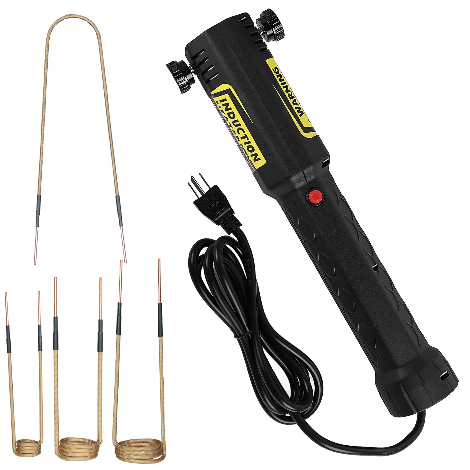 Magnetic Induction Heater Kit 1100W for Automotive LED Light Tools Free Coils