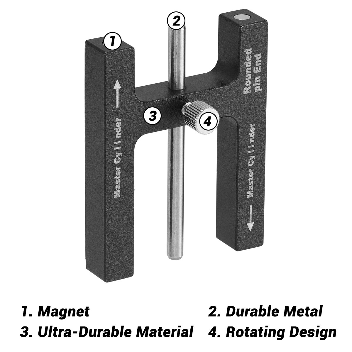 Magnetic Brake Booster Master Cylinder Push Rod Adjustment Tool for Brake Repair