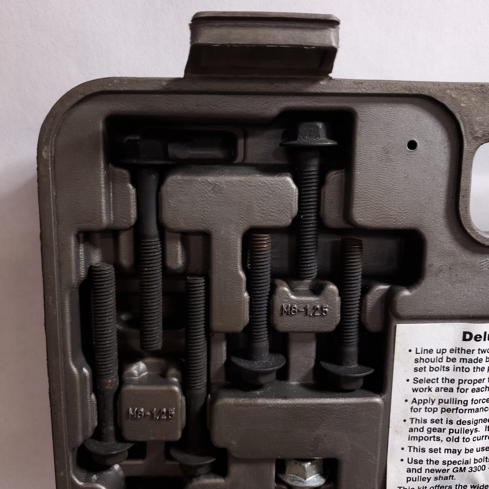 Cornwell Deluxe 43 pc. Master Bolt Grip Set OW-C6501 Complete