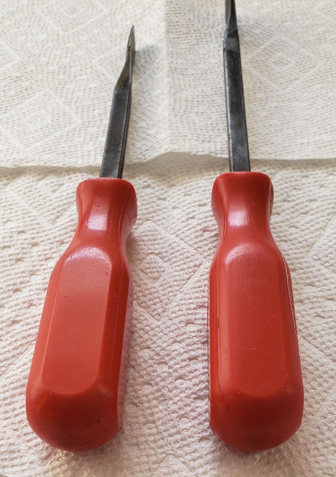 MAC Tools SP10A SP16A 2 Piece Hard Red Handle Gasket Scraper Set * listing for 2