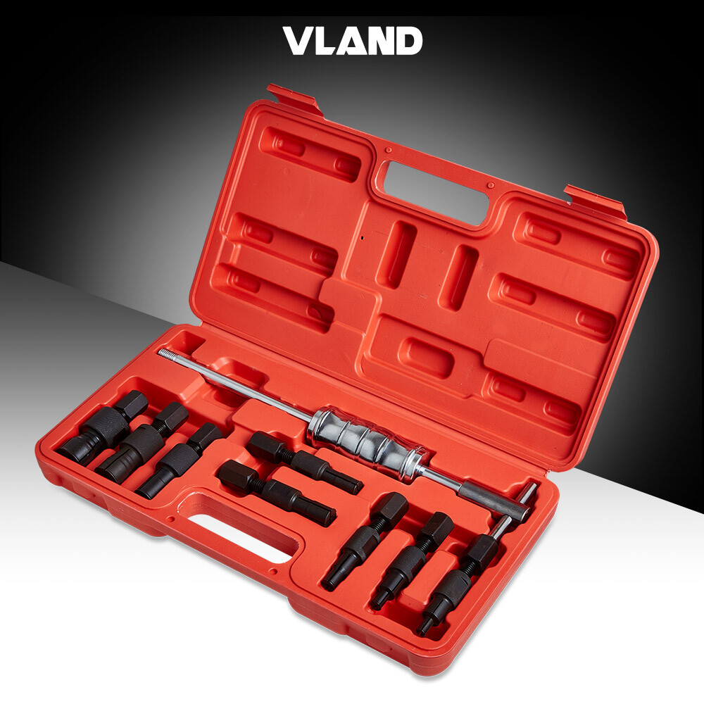9pc 8-32mm Inner Bearing Puller Set Remover Blind Hole Slide Hammer Internal Kit