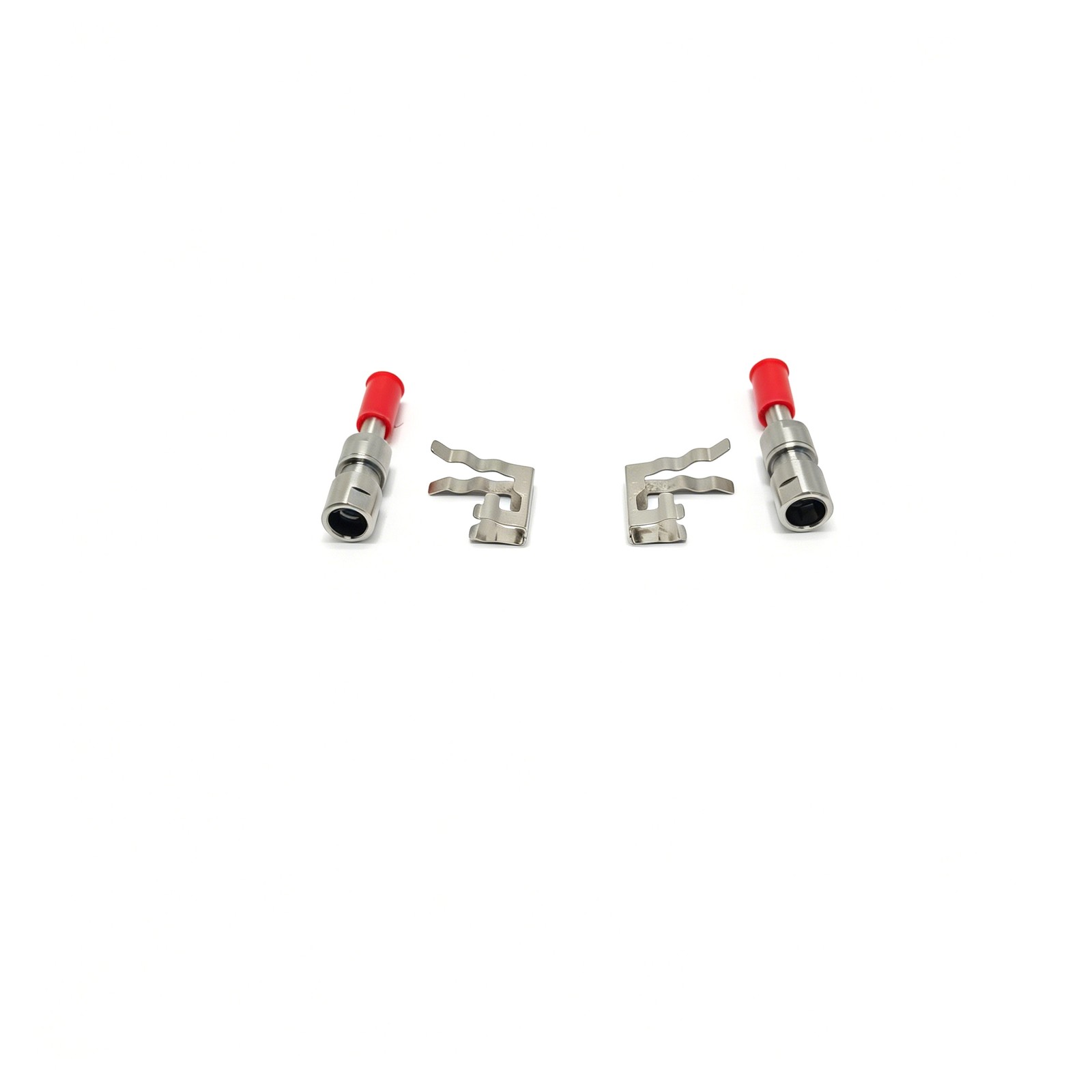 2× Fuel Line Check Valve Connector For 90-91 Ford F-250 Super Duty 1L3Z-9J274BA