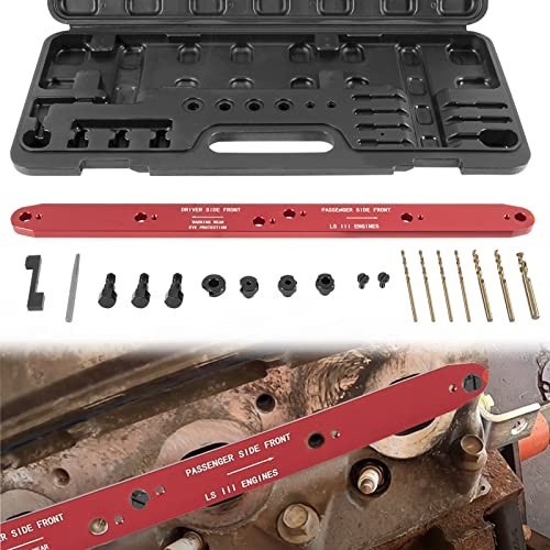 Manifold Drill Template for GM Chevy LSIII 4.8L 5.3L 6.0L Motors 1999-2007 – Bol
