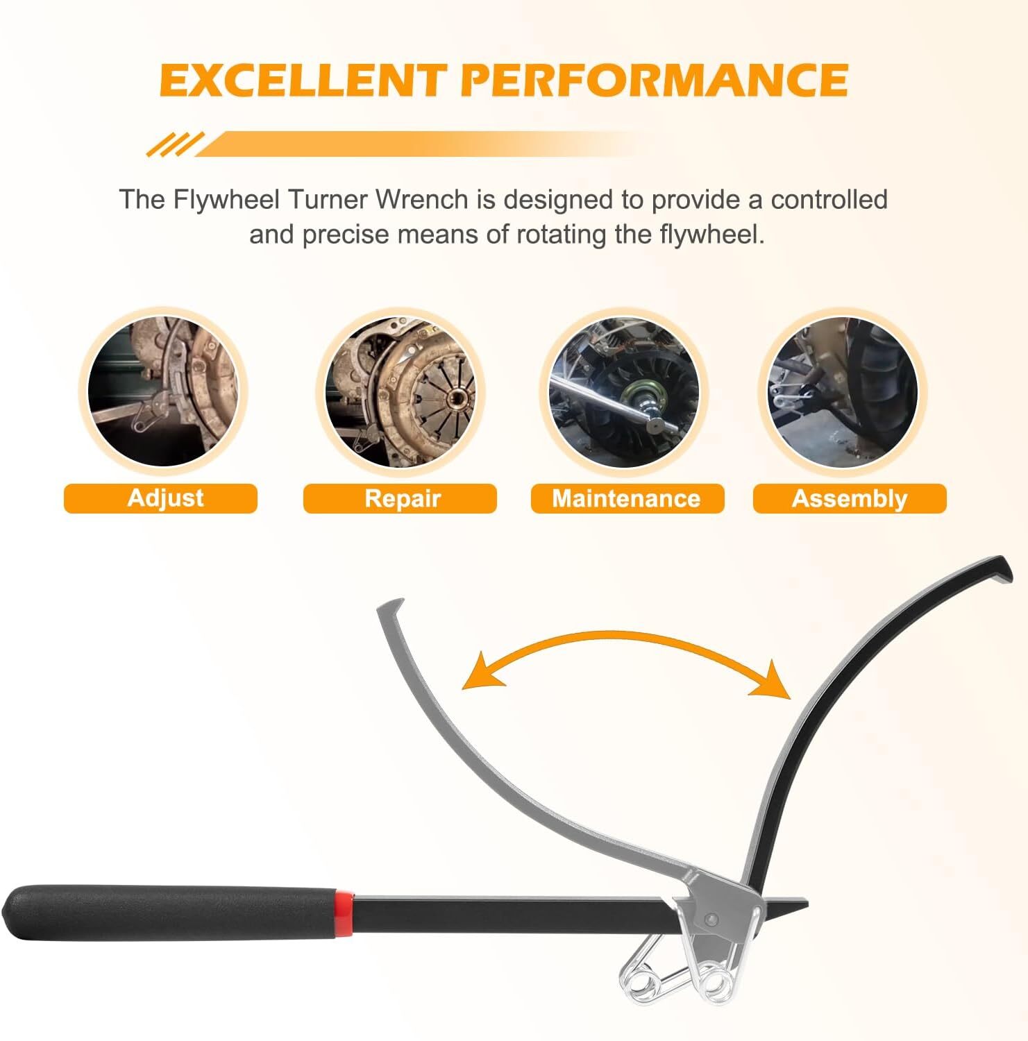 23800 Flywheel Turner Flex Plate Holder Flywheel Turning Tool Universally