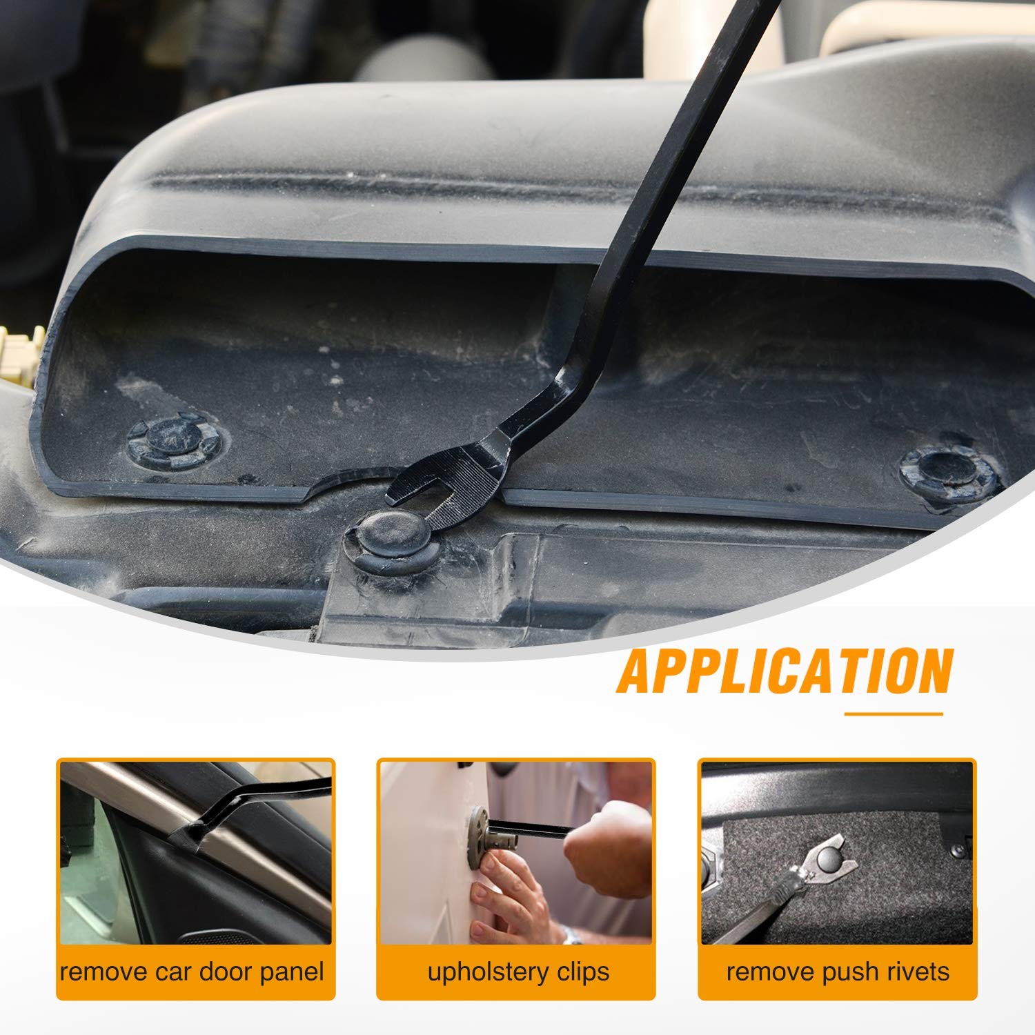8PCS Auto Trim Scratch Removal Tool Car Audio Dash Panel Window Molding Faste…