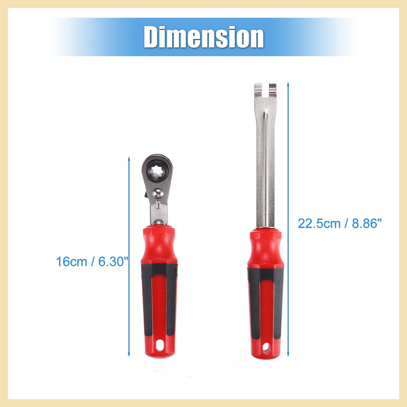 Car Automatic Slack Adjuster Release Tool Wrench Set for Air Brake System 1 Set