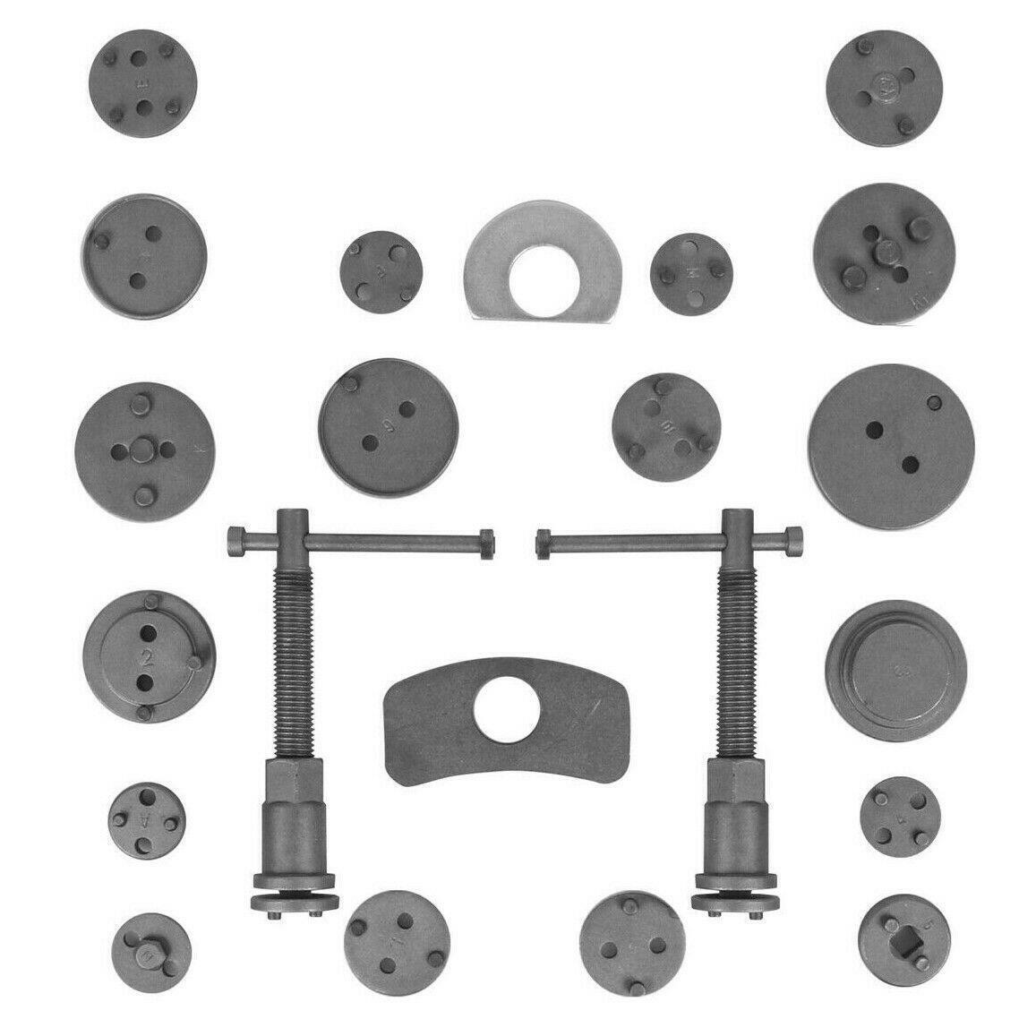 22PIECES UNIVERSAL CAR DISC BRAKE CALIPER PISTON REWIND WIND BACK TOOL KIT US