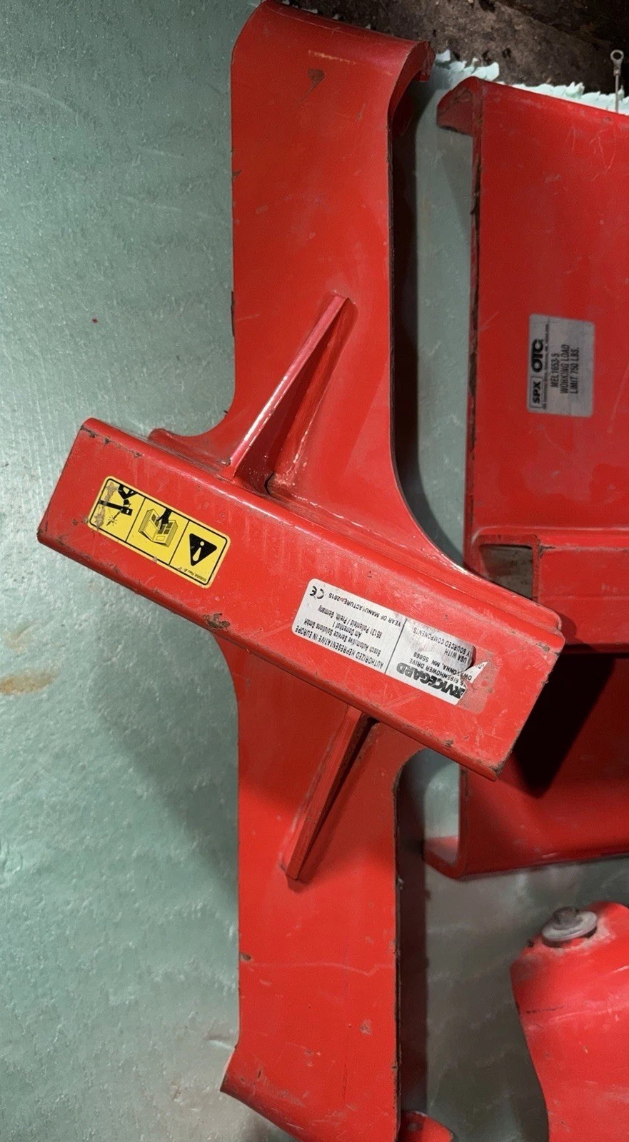 OTC / SPX MEL1653 & MEL1658 Heavy‑Duty Lifting Adapter Set – 1000 lb Capacity