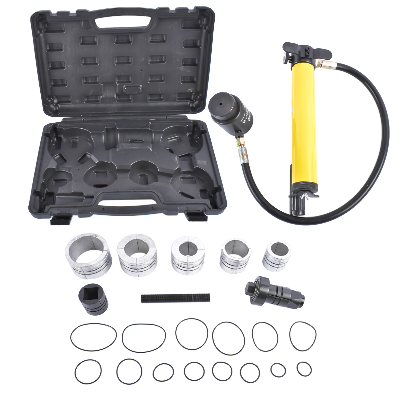 New Hydraulic Exhaust Pipe Stretcher Expander Kit with Collets 1 5/8″ to 4 1/4″