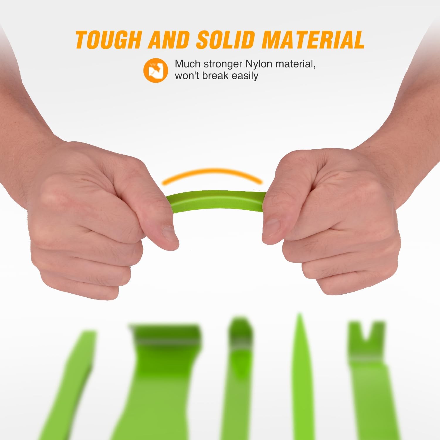 6PCS Auto Trim Removal Tool Kit Green