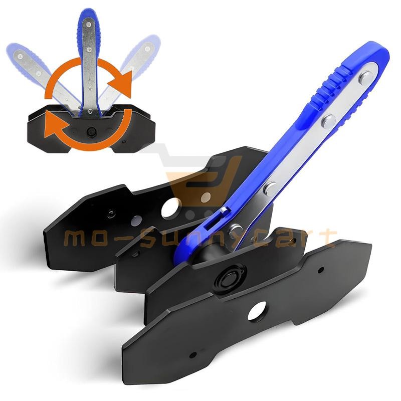 Large Car Ratchet Brake Piston Wrench Spreader Caliper Pad Install Press Blue