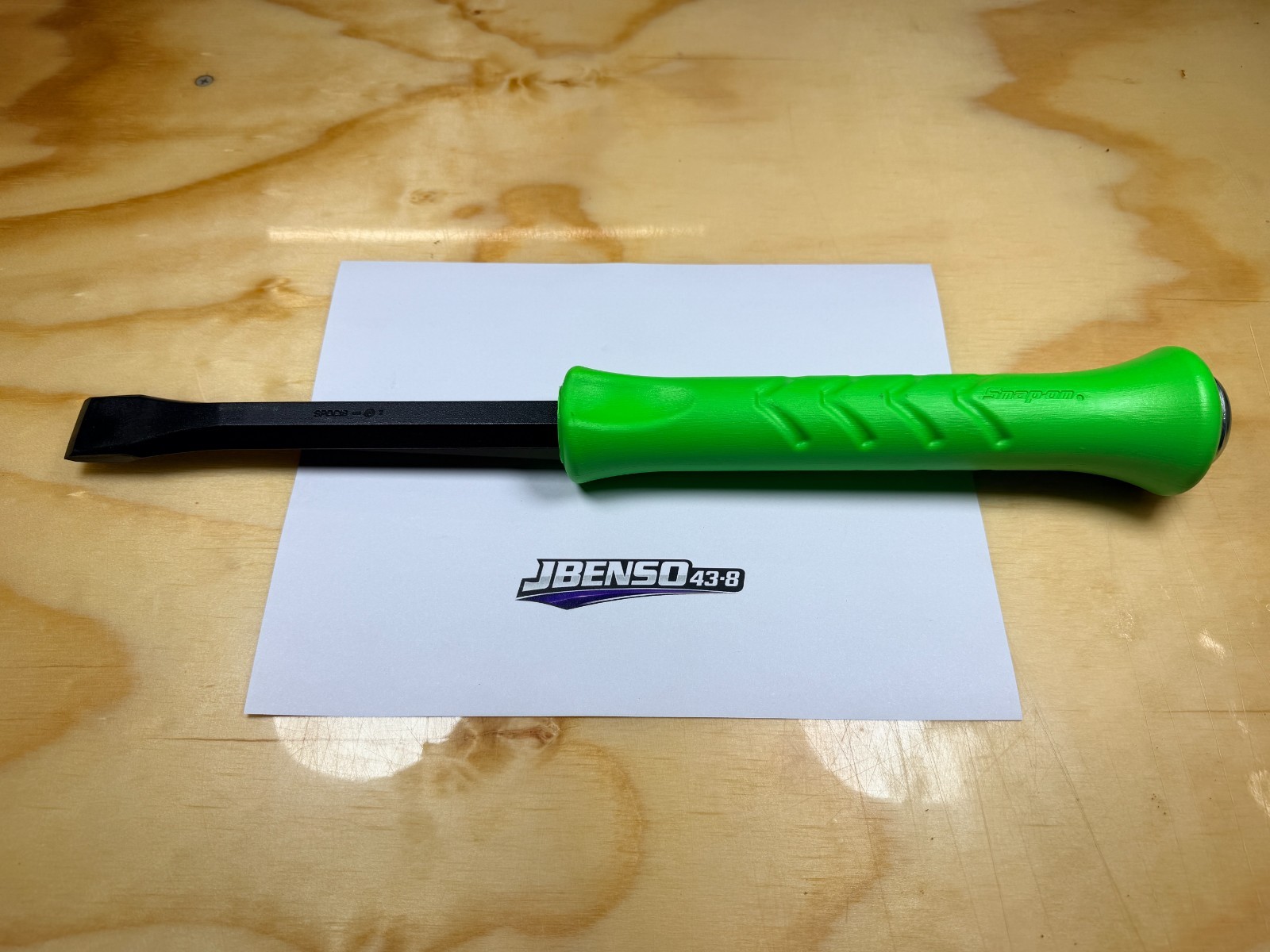 Snap-on Tools USA NEW GREEN 18″ Length Steel Striking Demolition Chisel SPDC18G
