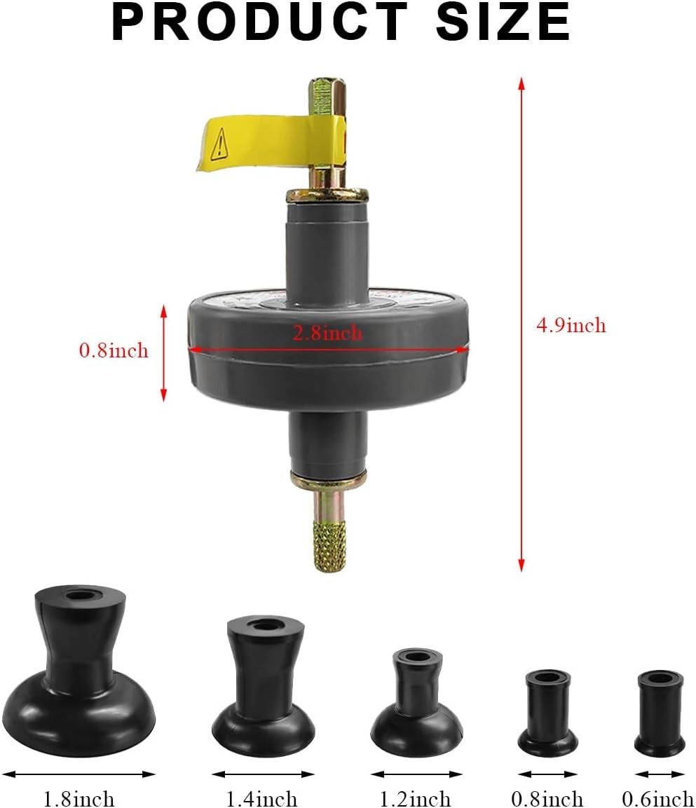 Valve Lapping Tool Kit Valve Lapping Tool & Compound Kit with 5 Suction Plate…