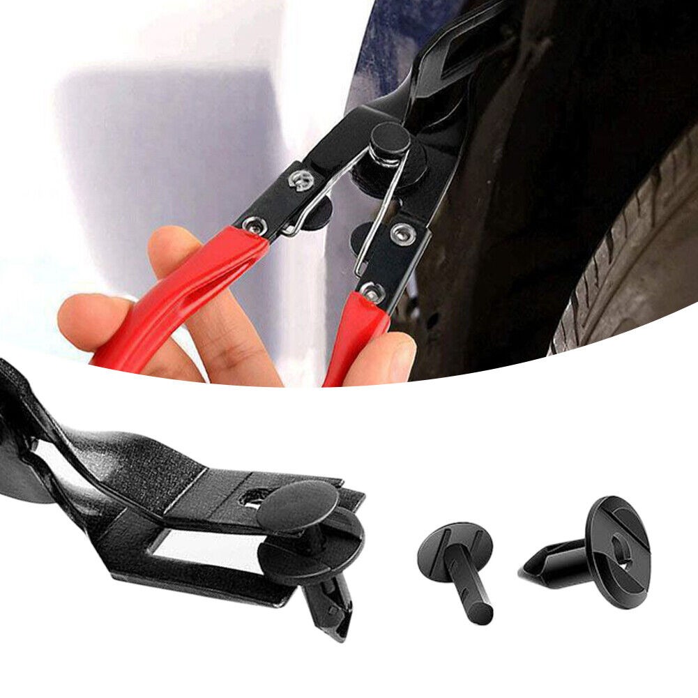 Auto Clip Pliers Set and Fastener Remover,Car Trim Rivet Removal Pry Tool Repair