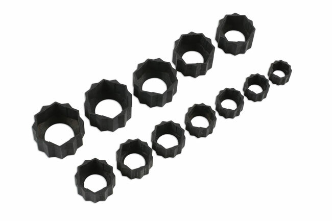 Laser 7524 12 Piece Damaged Nut/Bolt Extractor Set