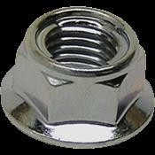 Bolt Mc Hardware 021-30610 Hex Head Flange Fuji Style Metal Locking Nut – M6 x 1