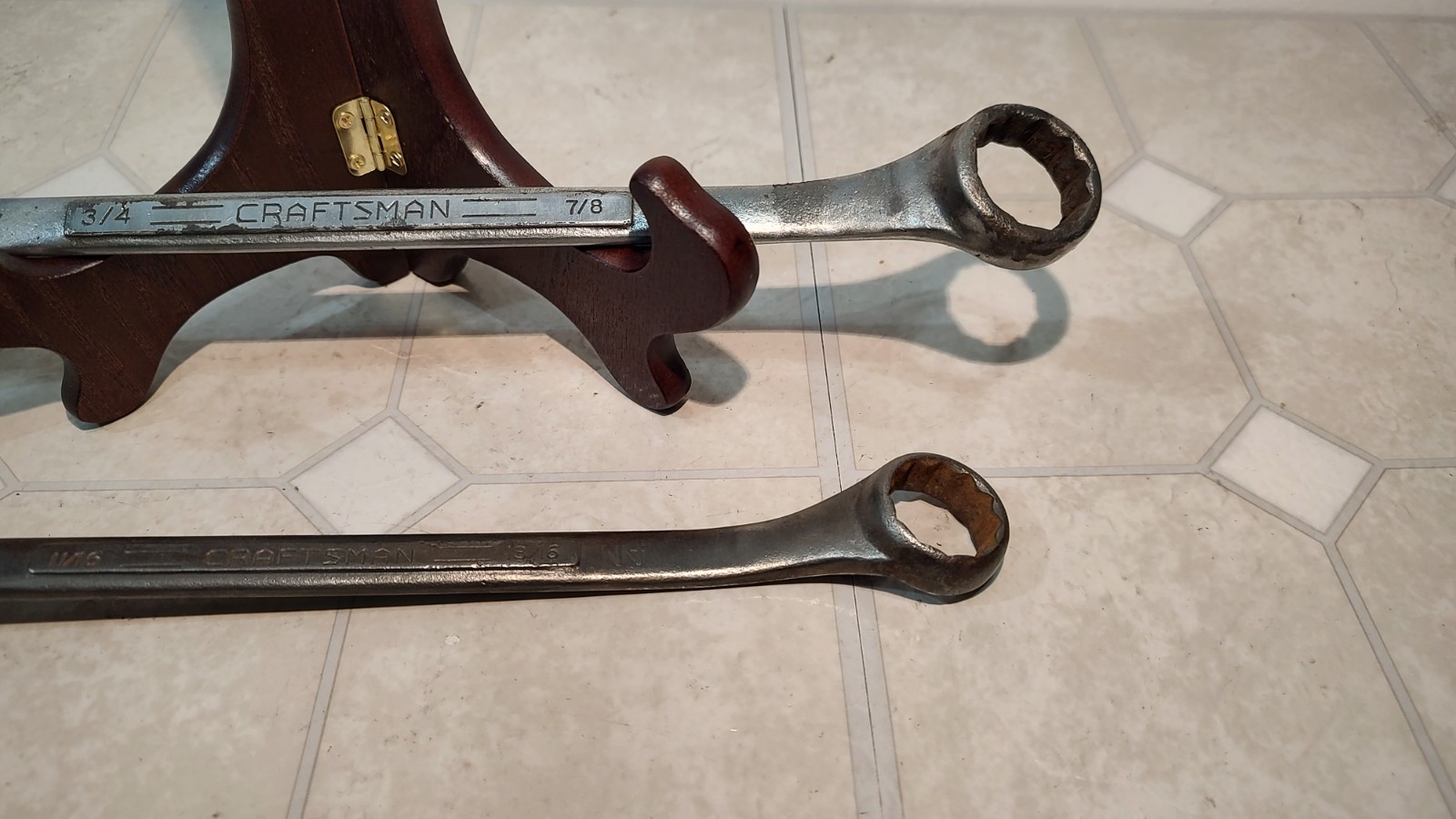 Craftsman 2 Piece Stubby Double Box End Wrench V 1/2 – 9/16, 5/8 – 3/4