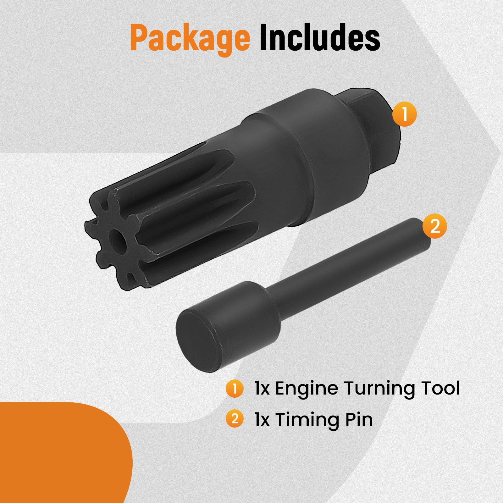 Engine Turning Tool Timing Pin Kit For 6068 6076 6081 Engines JDE83 JDE81-4