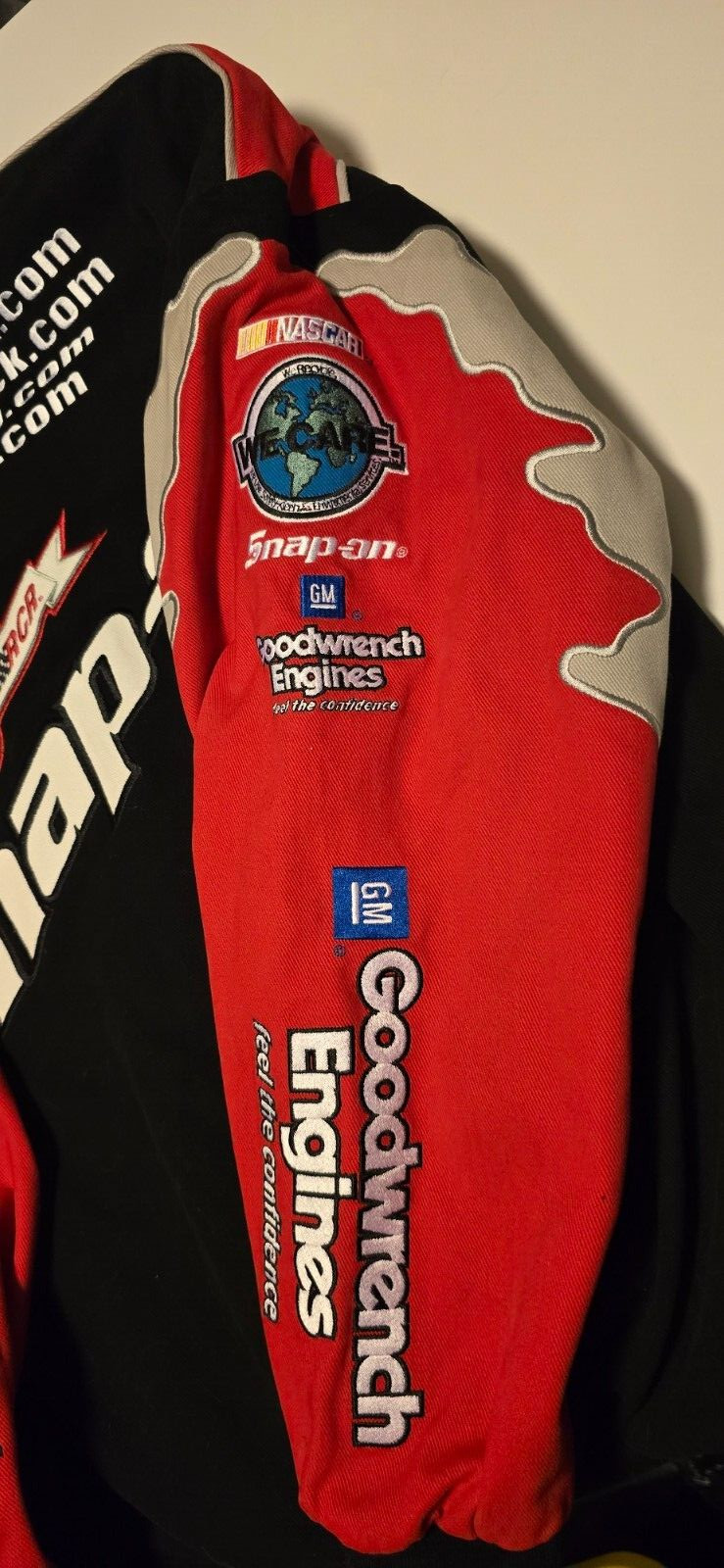 SNAP ON KEVIN HARVICK CHASE AUTHENTIC RACING JACKET SIZE XL