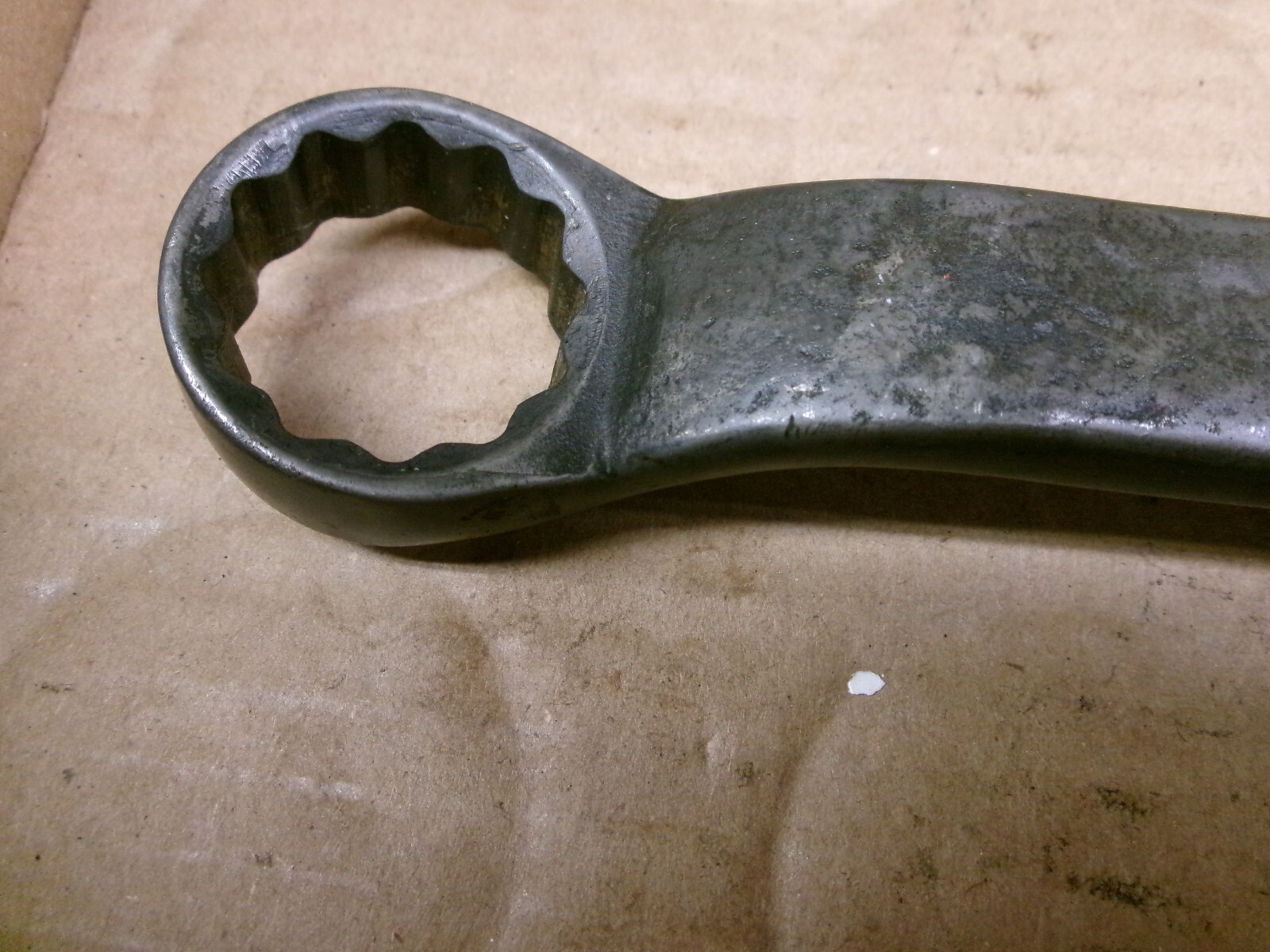 Snap On USA 15/16 x 1″ Black Oxide Finish Offset Double Box End Wrench GXB3032