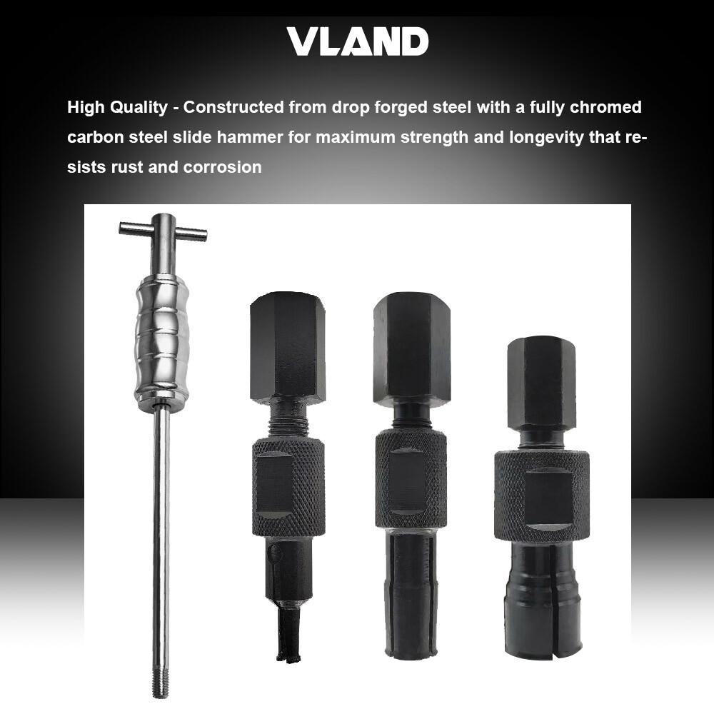9pc 8-32mm Inner Bearing Puller Set Remover Blind Hole Slide Hammer Internal Kit