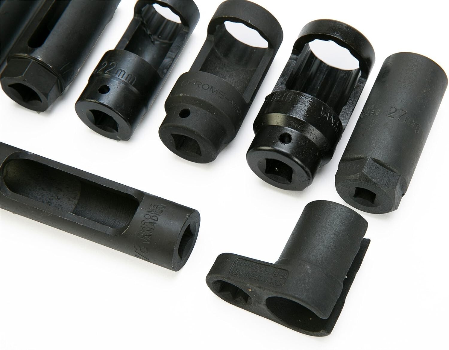 10Pcs Oxygen Sensor Socket Set Sensor Oil Pressure Sending Unit Removal Tool