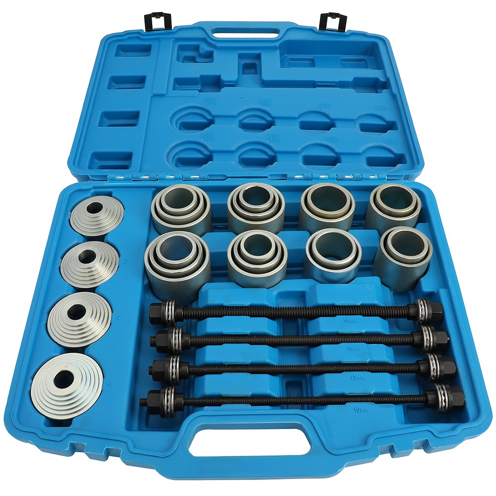 28Pcs Press Pull Sleeve Kits Remove Bearings Bushes Seals Garage Tools Brand NEW