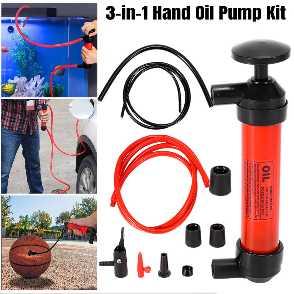 Fluid Extractor Pump Manual Suction Multi-Use Liquid Transfer Siphon Hand Pump