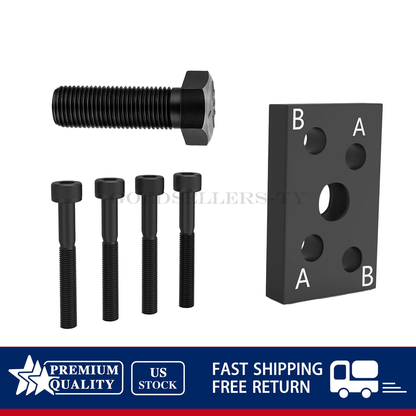 Heavy Duty Injection Pump Gear Puller Tool Fit John Deere Engine JDG1560 JDG670A