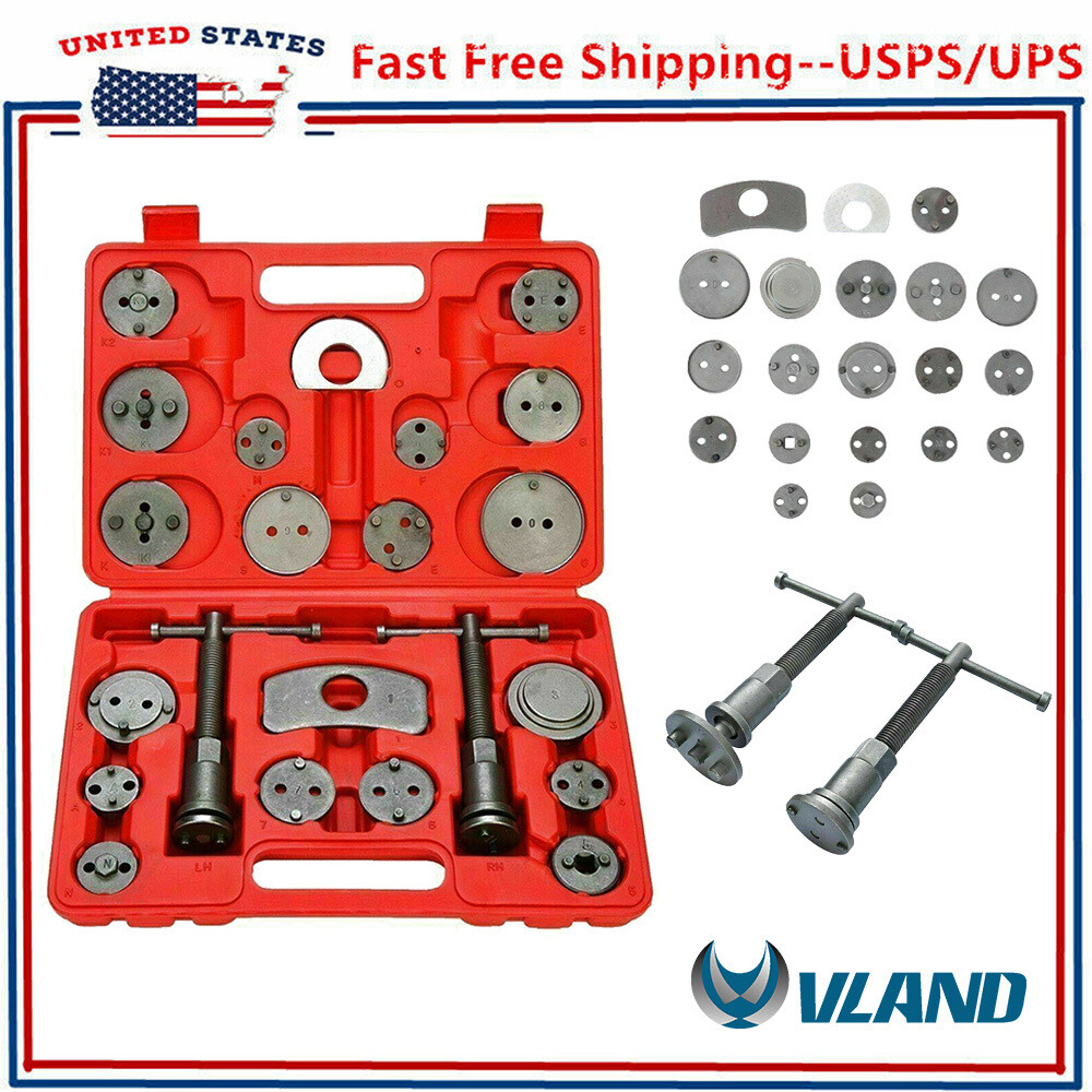 22pcs Universal Disc Brake Caliper Piston Wind Rewind Back Tool HOT SALE