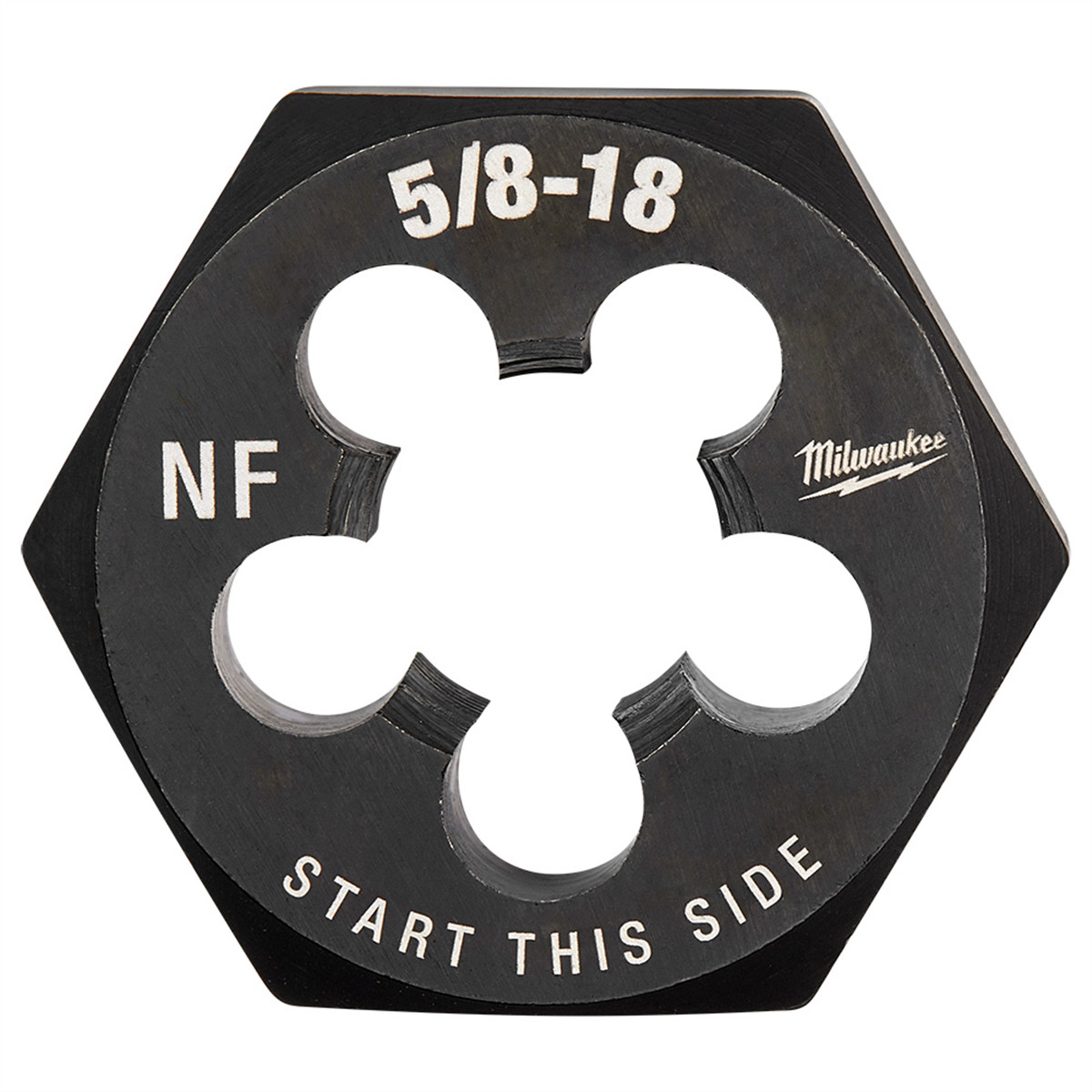 Milwaukee Tool 5/8″-18 NF 1-7/16″ Hex Threading Die