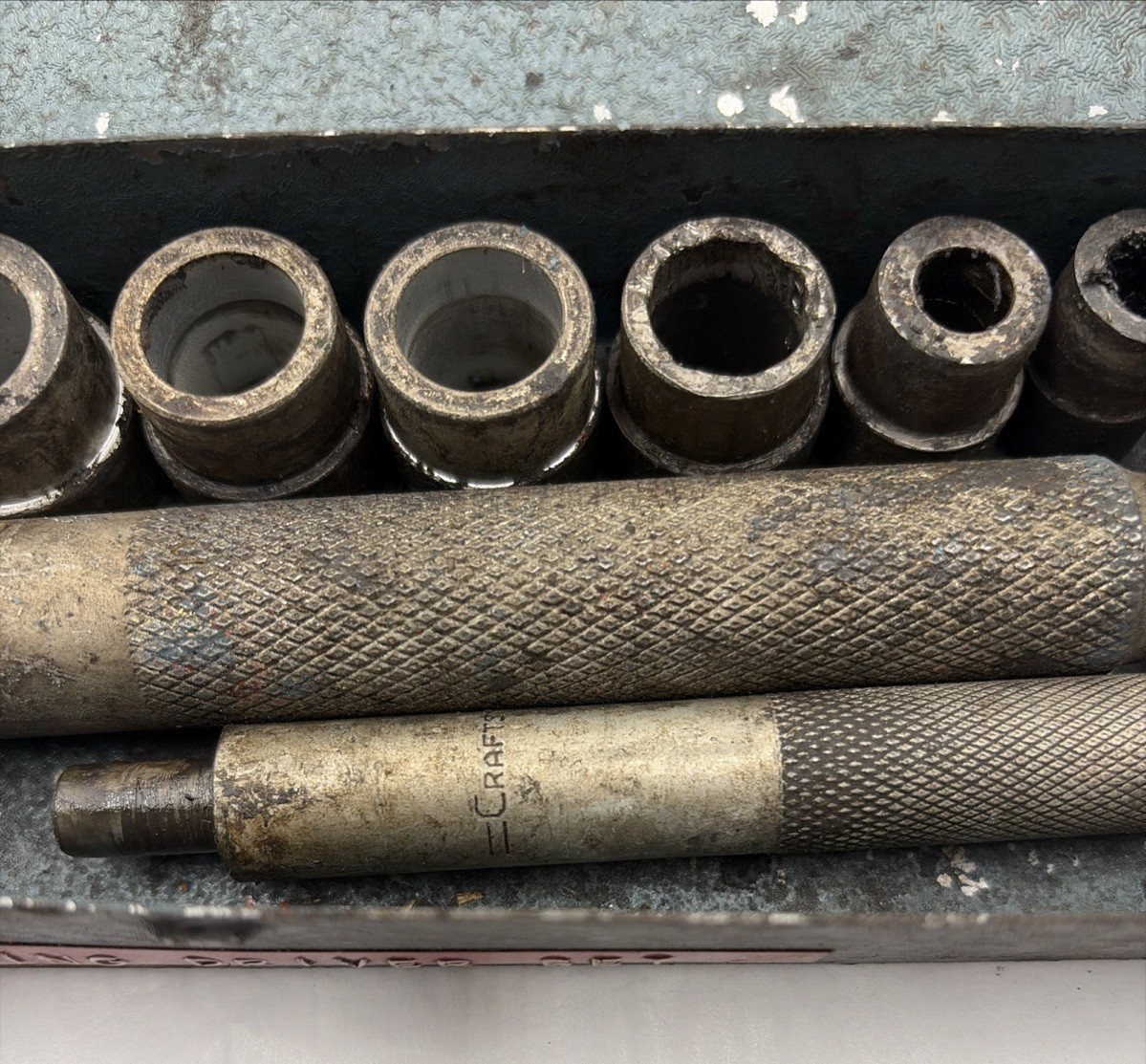 Vintage Craftsman 15-Piece Bushing Driver & Seal Installer Set (Made in USA)