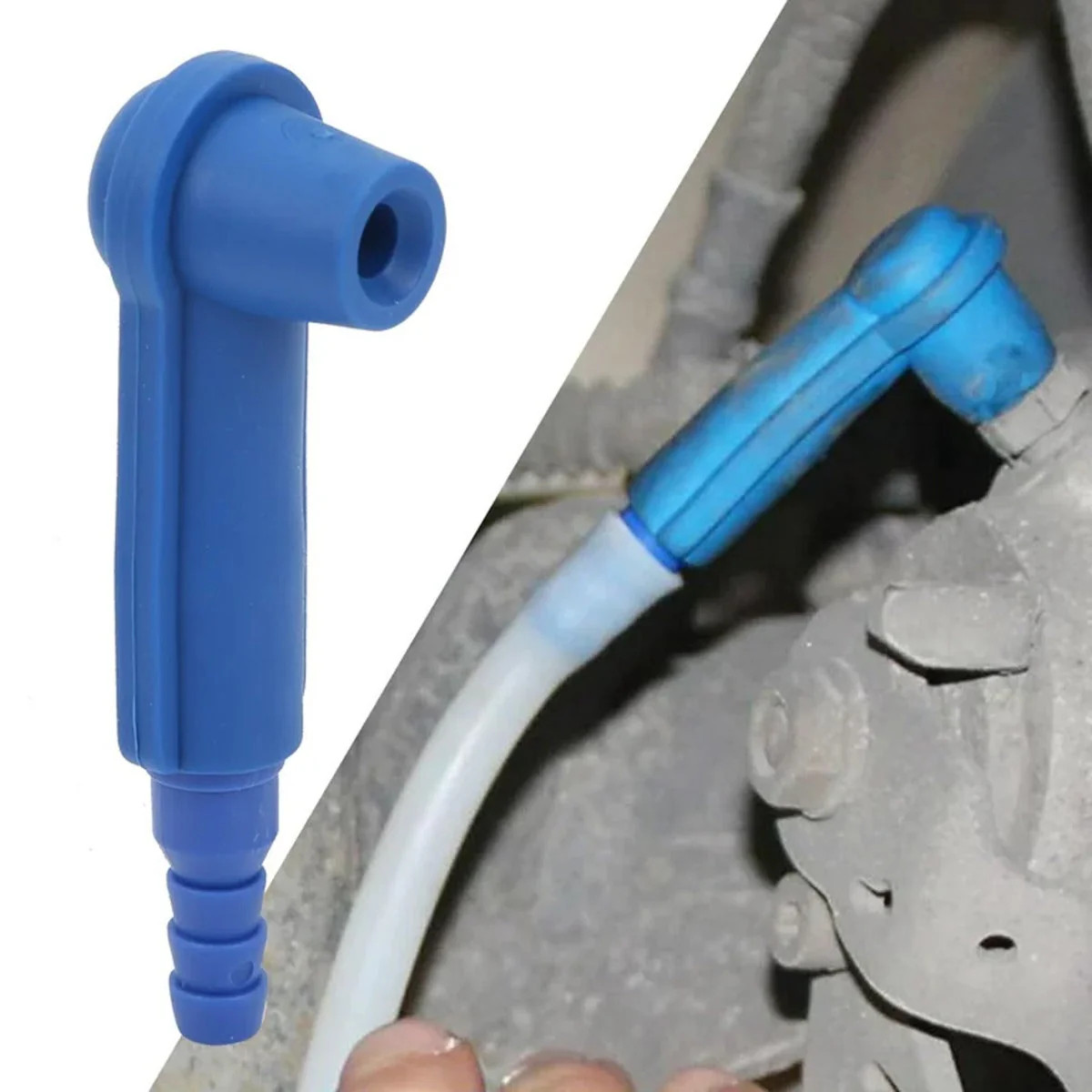 1Pcs Brake Oil Exchange Tool, Portable for Car Truck (Blue)