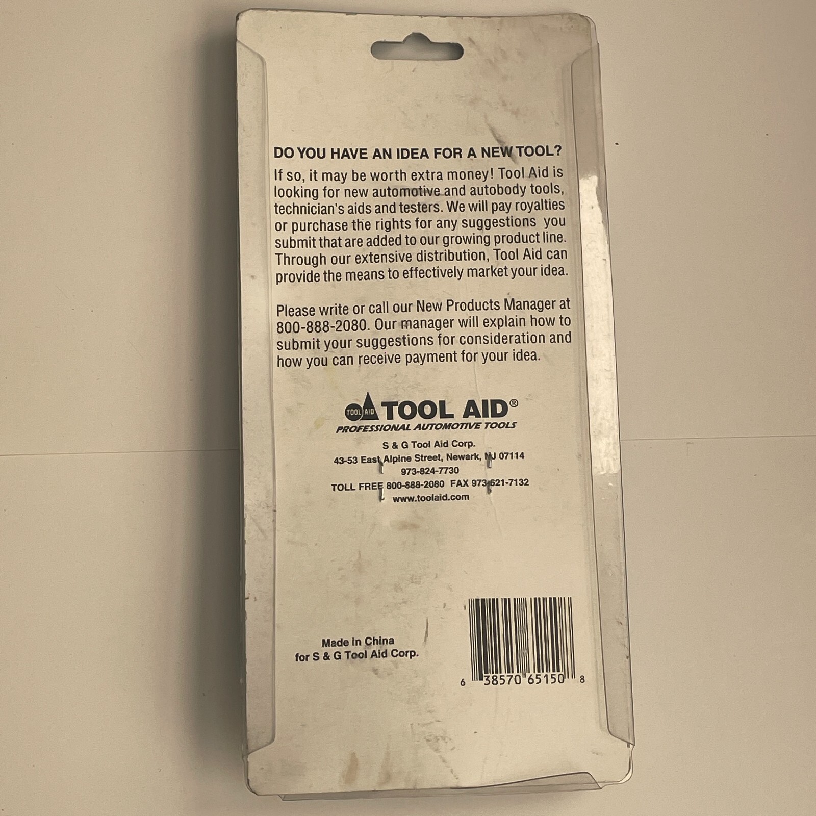 Tool Aid 65150 Tire Valve Core Tool