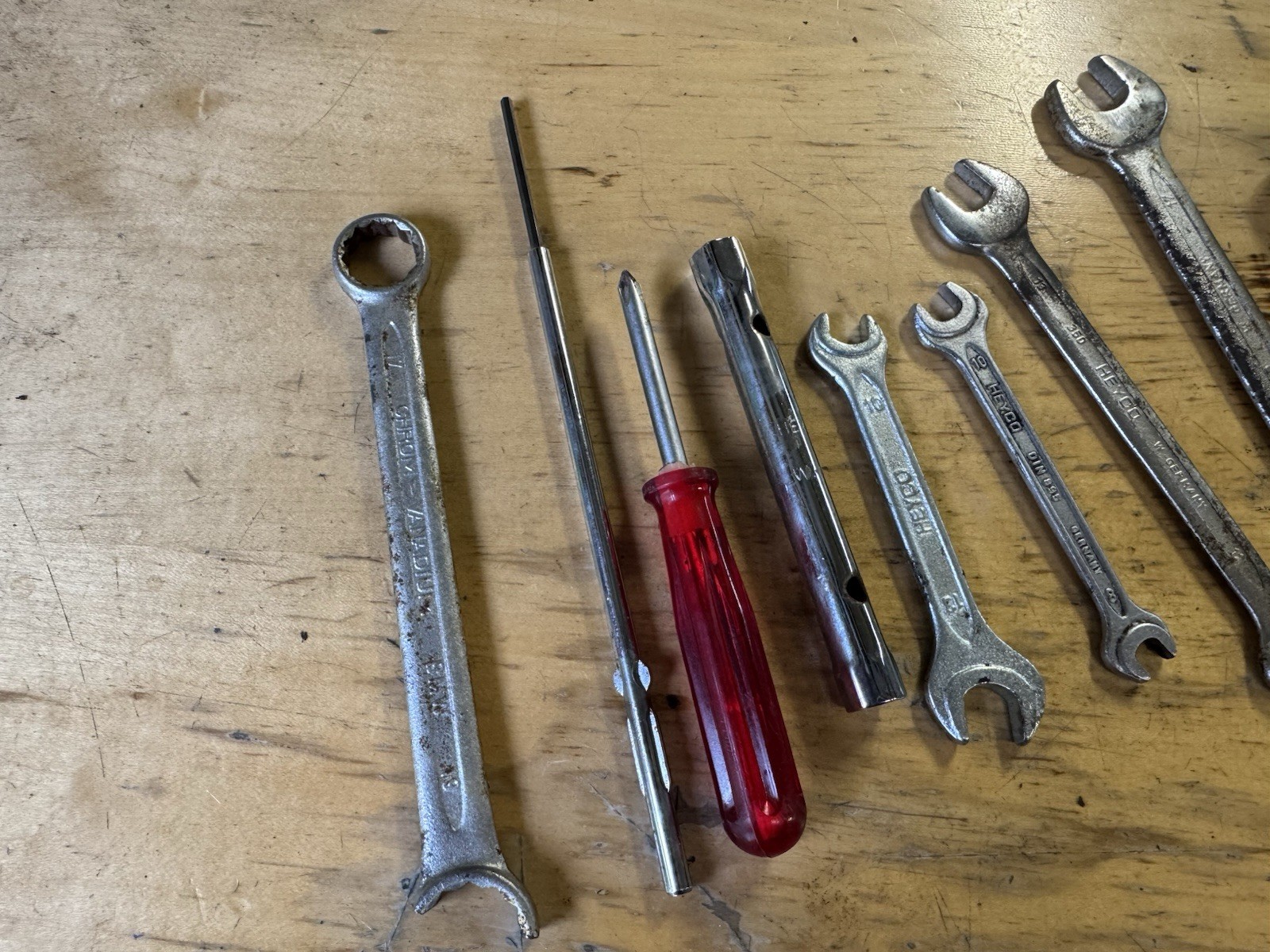 BMW E23 E24 E28 E9 M30 set of hand tools for tool kit