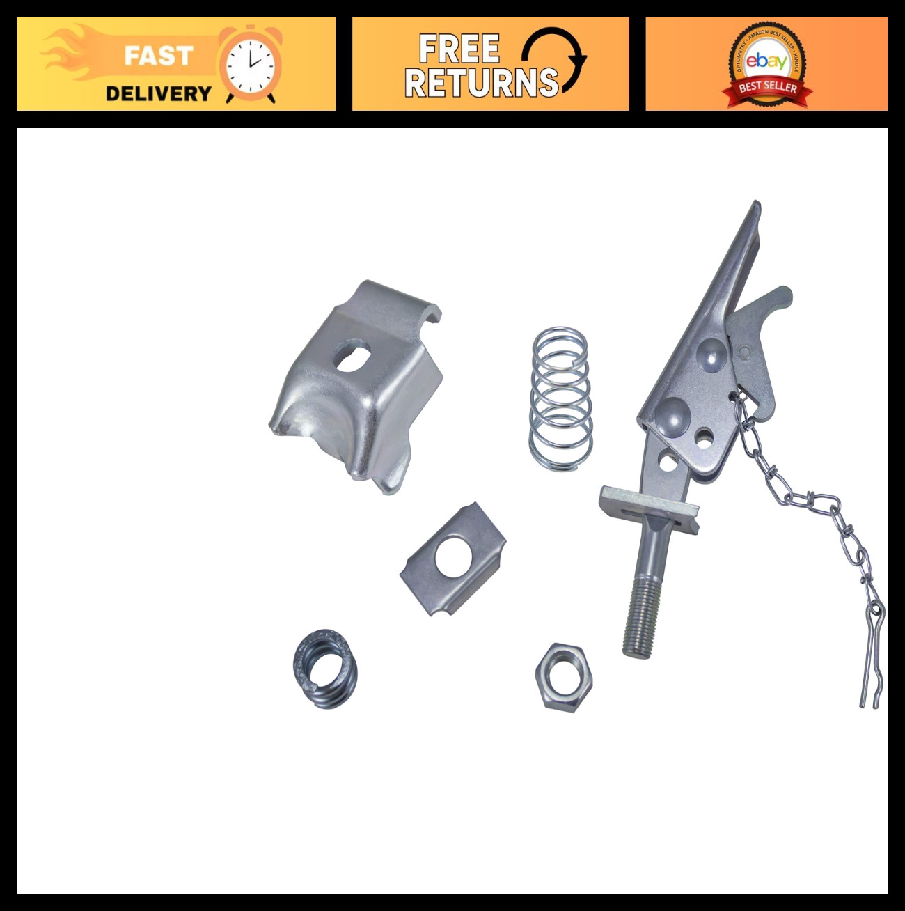 2″ Ball Coupler Repair Kit – Heavy-Duty Trailer Parts, Easy Installation, Durabl